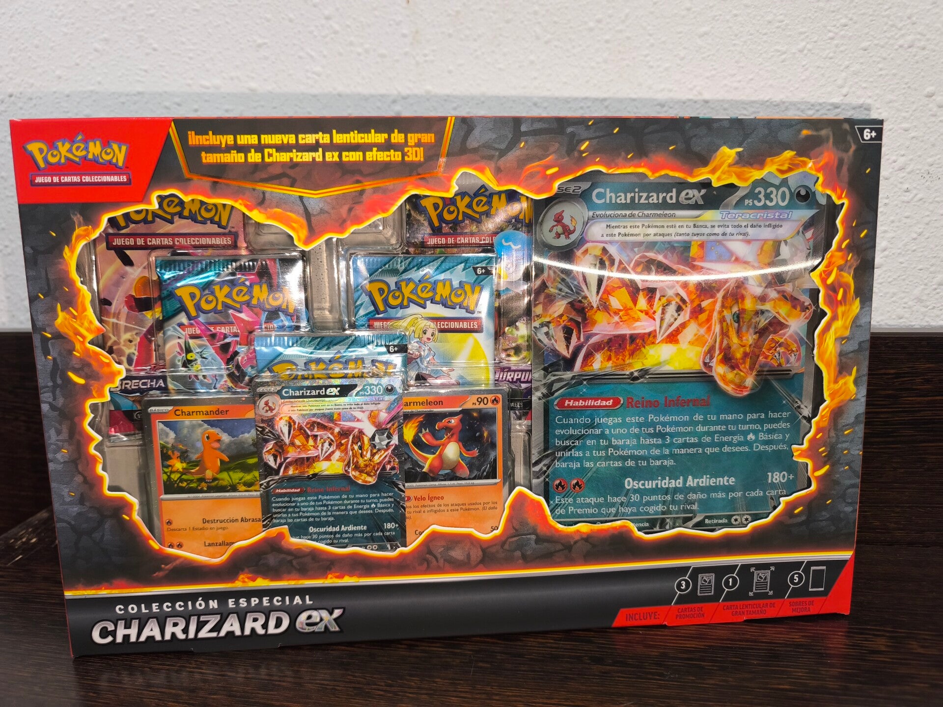 Blíster Pokémon TCG: Charizard | Español