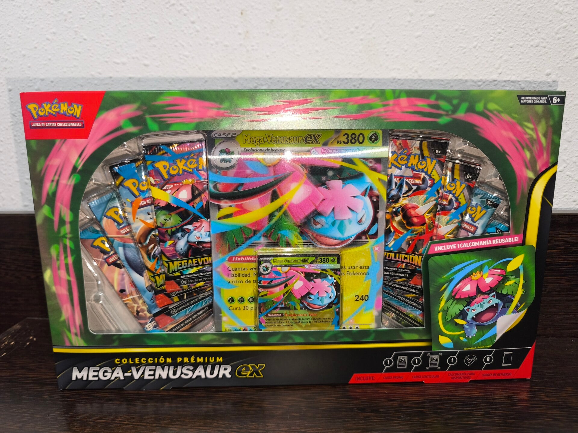 Blíster Premium Pokémon TCG: Mega Venusaur