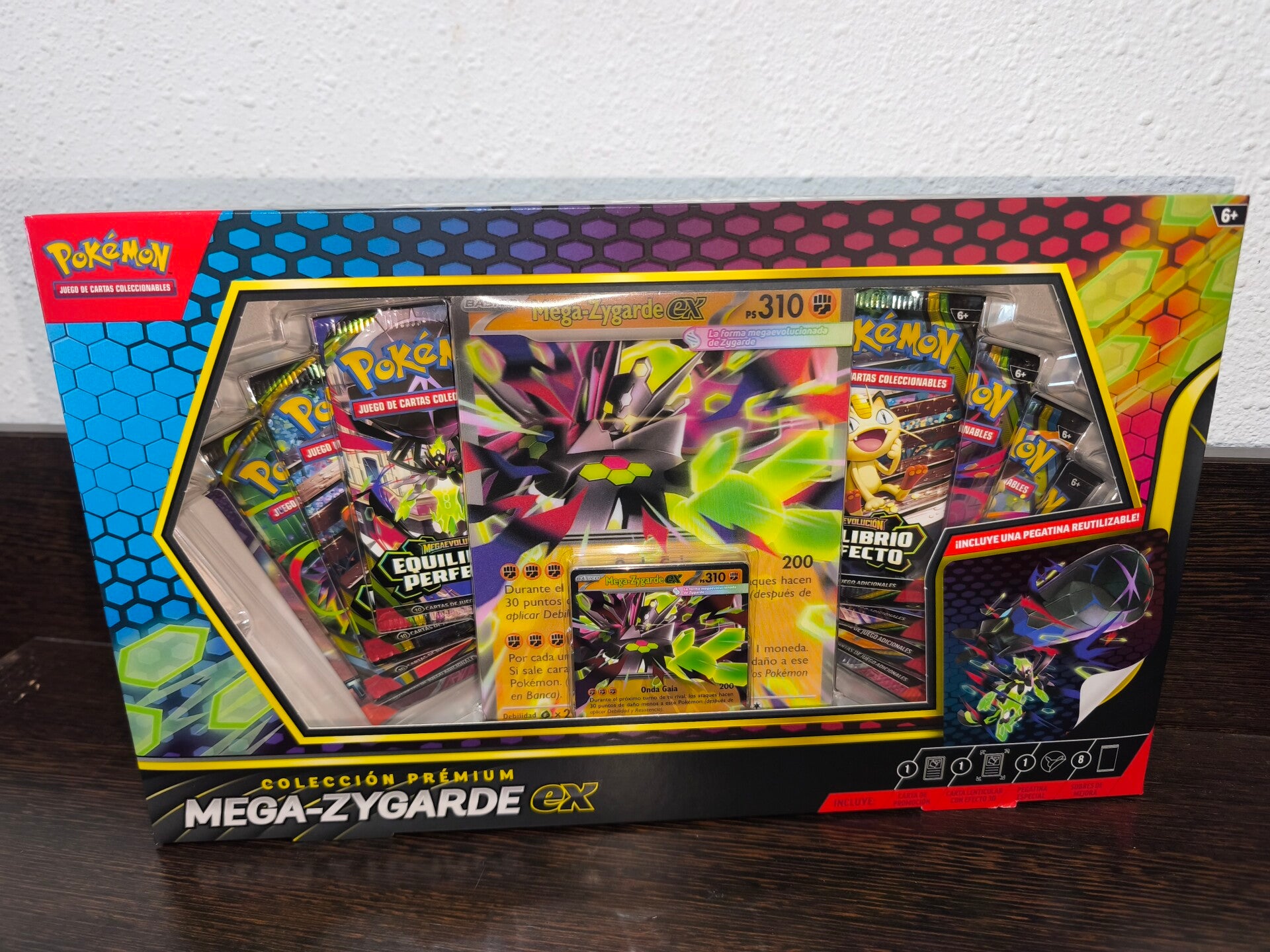 Blíster Premium Pokémon TCG: ex Mega-Zygarde | Español
