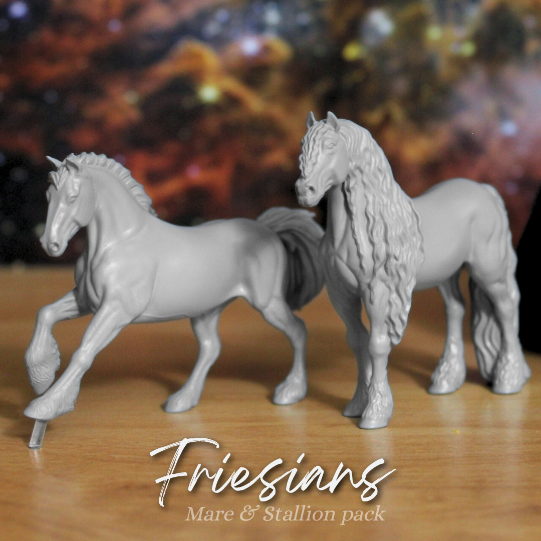 Friesian Couple - Klaas & Freija