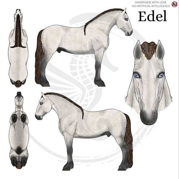 PO // Edel - Flea-Bitten Grey