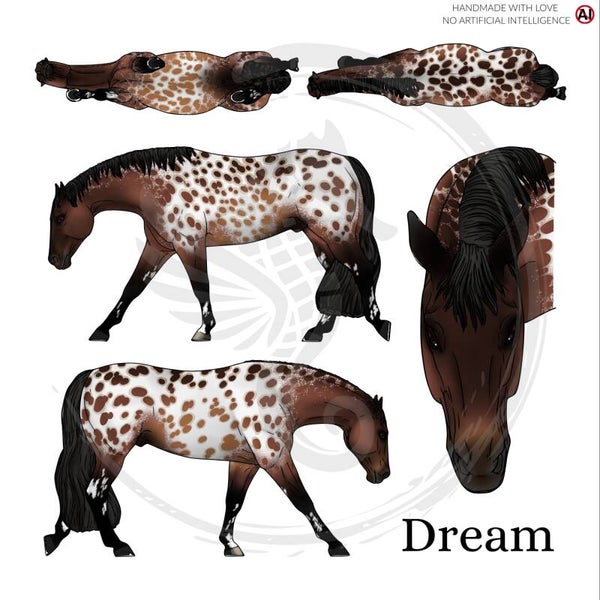 PO // Dream (wild mane) - Leopard Bay