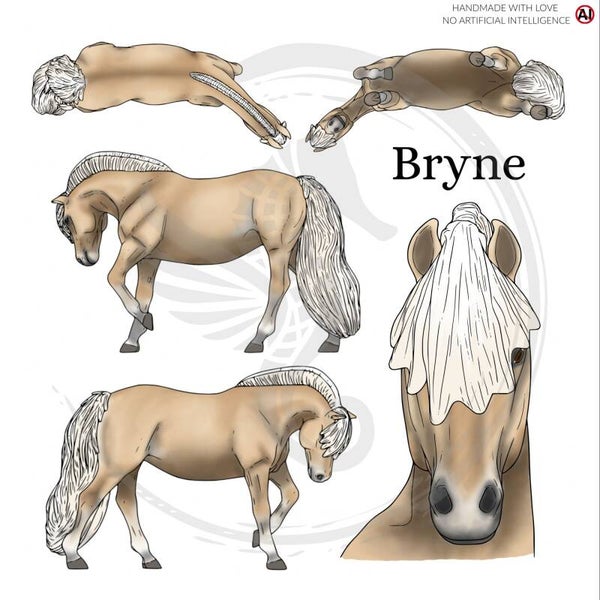 PO // Bryne (trim mane) - Palomino