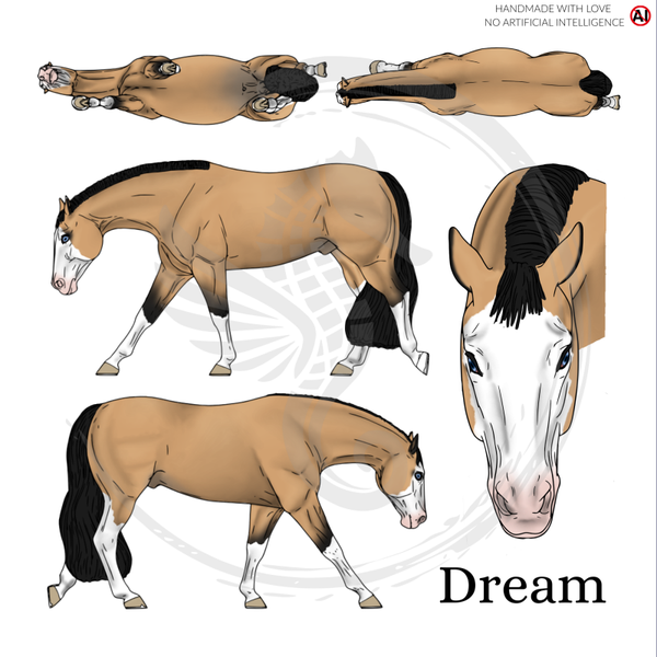 PO // Dream (trim mane) - Buckskin