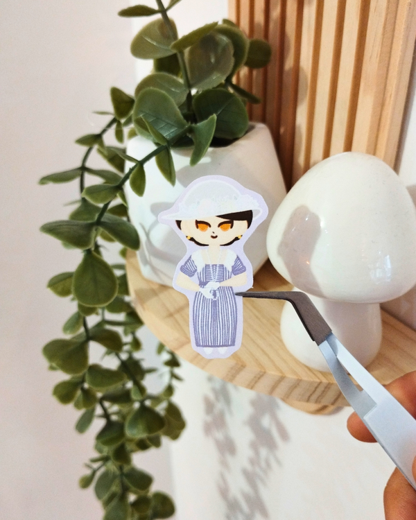 Sticker Vinyle Lady Mary Crawley (Downton Abbey Fan Art)