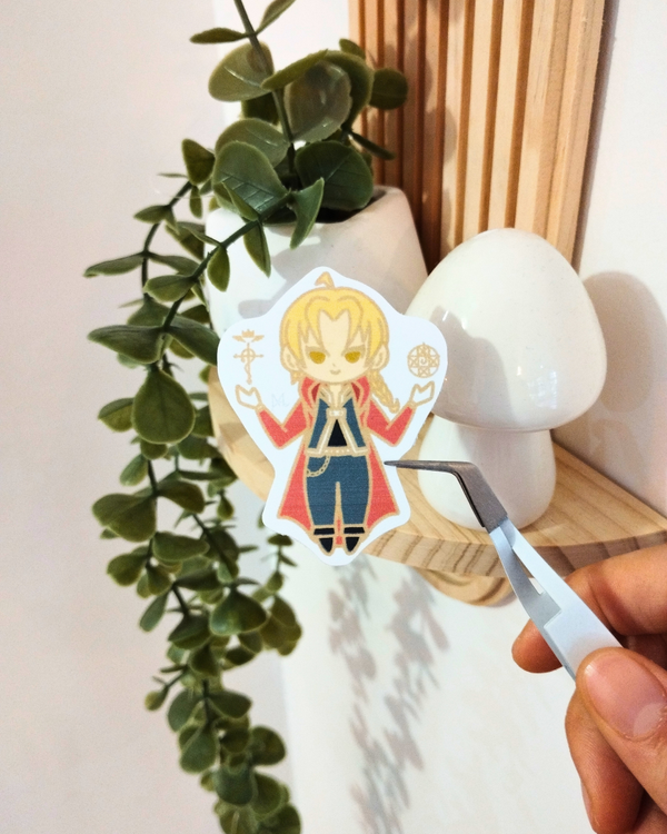 Sticker Edward Elric (Fullmetal Alchemist Fan Art)
