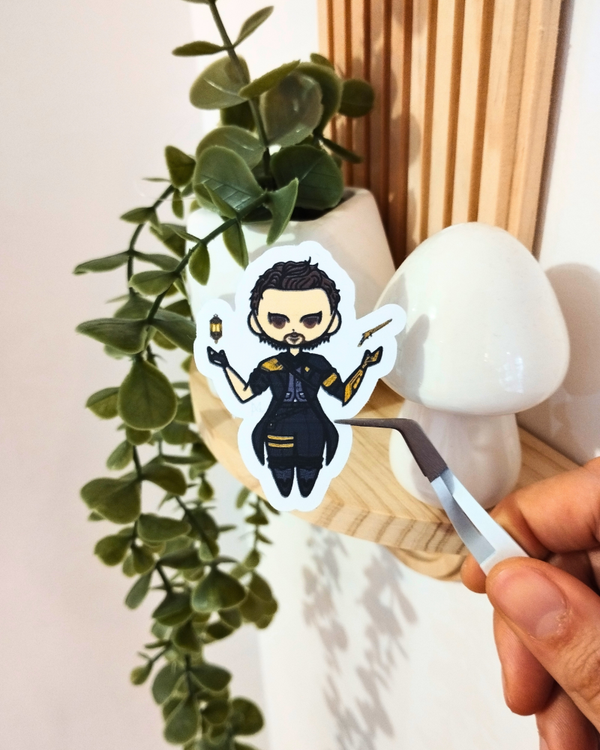 Sticker Gustave (Clair Obscur Fan Art)