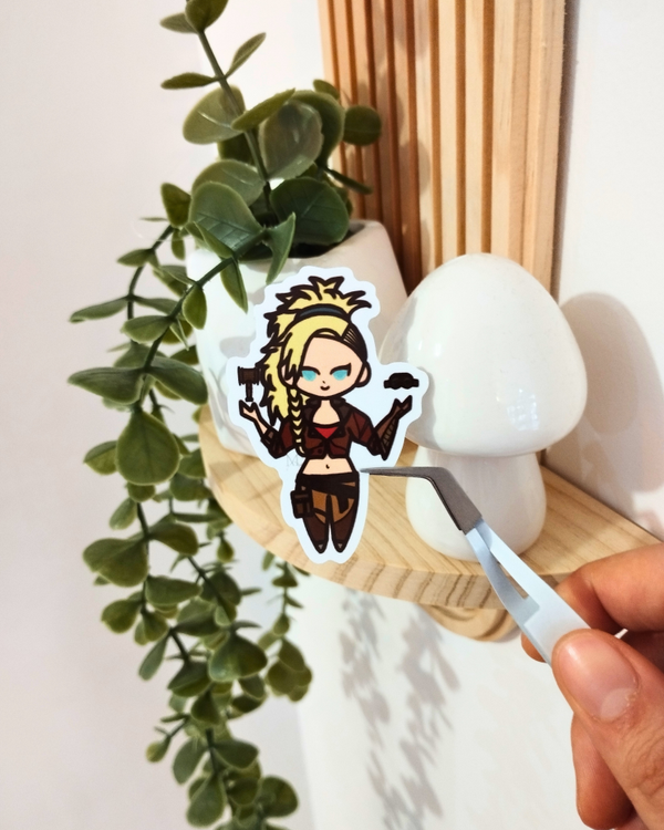 Sticker Gemma (Monster Hunter Wilds Fan Art)