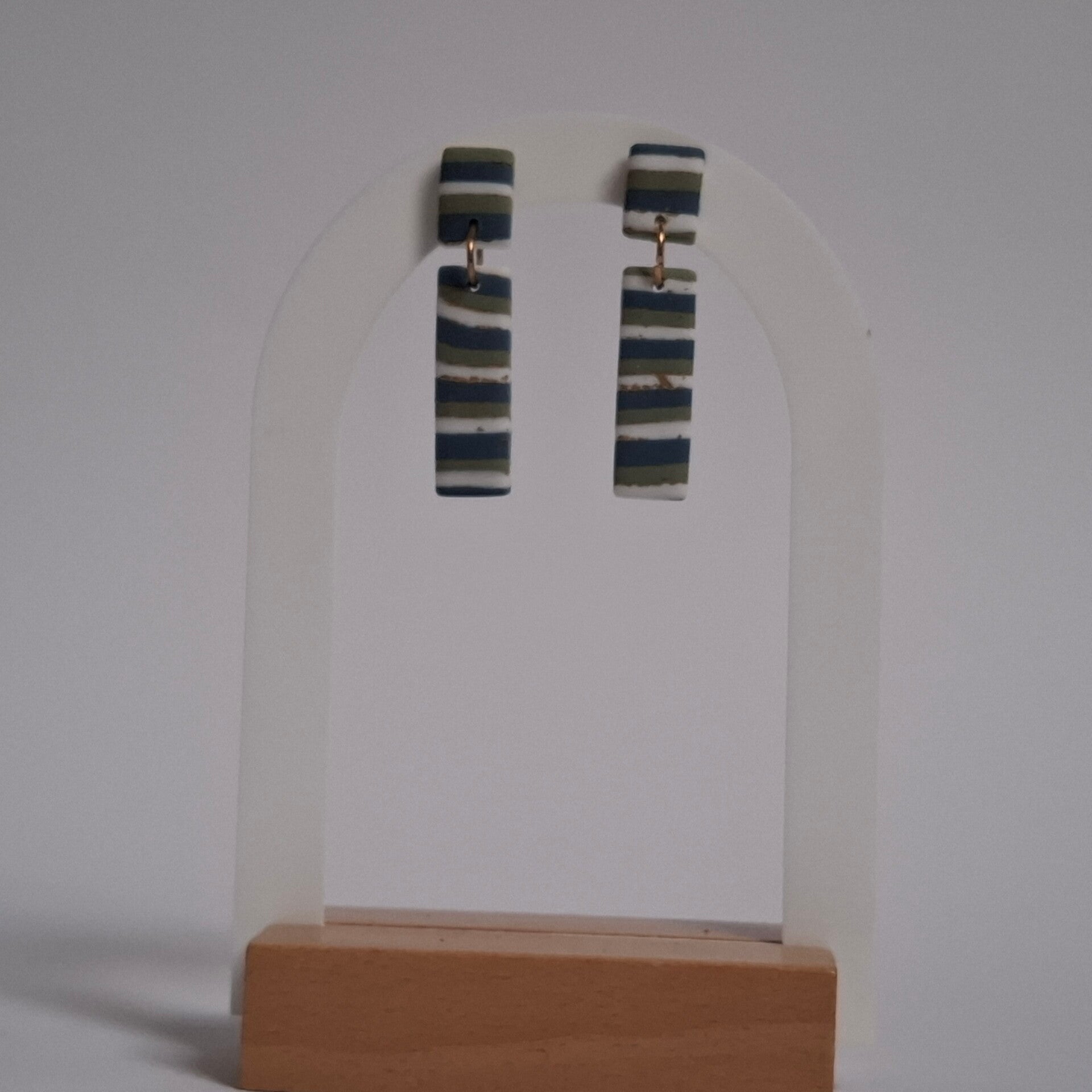 Hanger - Blauw/Groen/Wit/Goud