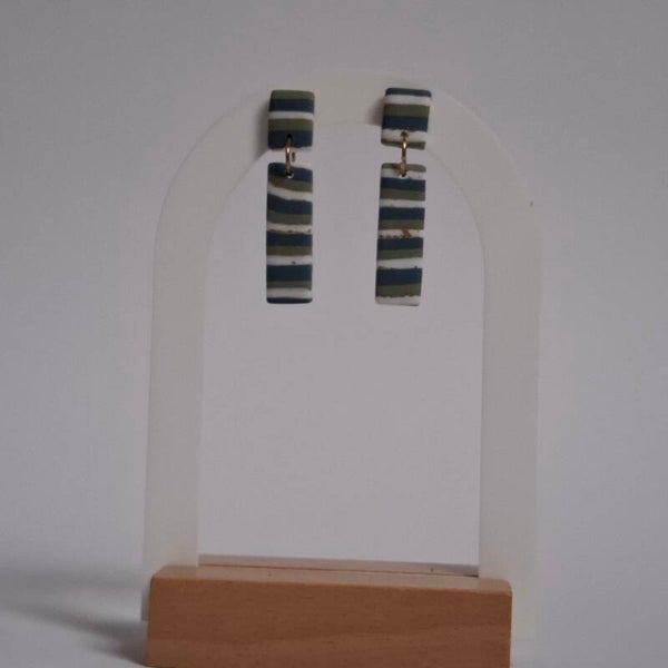 Hanger - Blauw/Groen/Wit/Goud