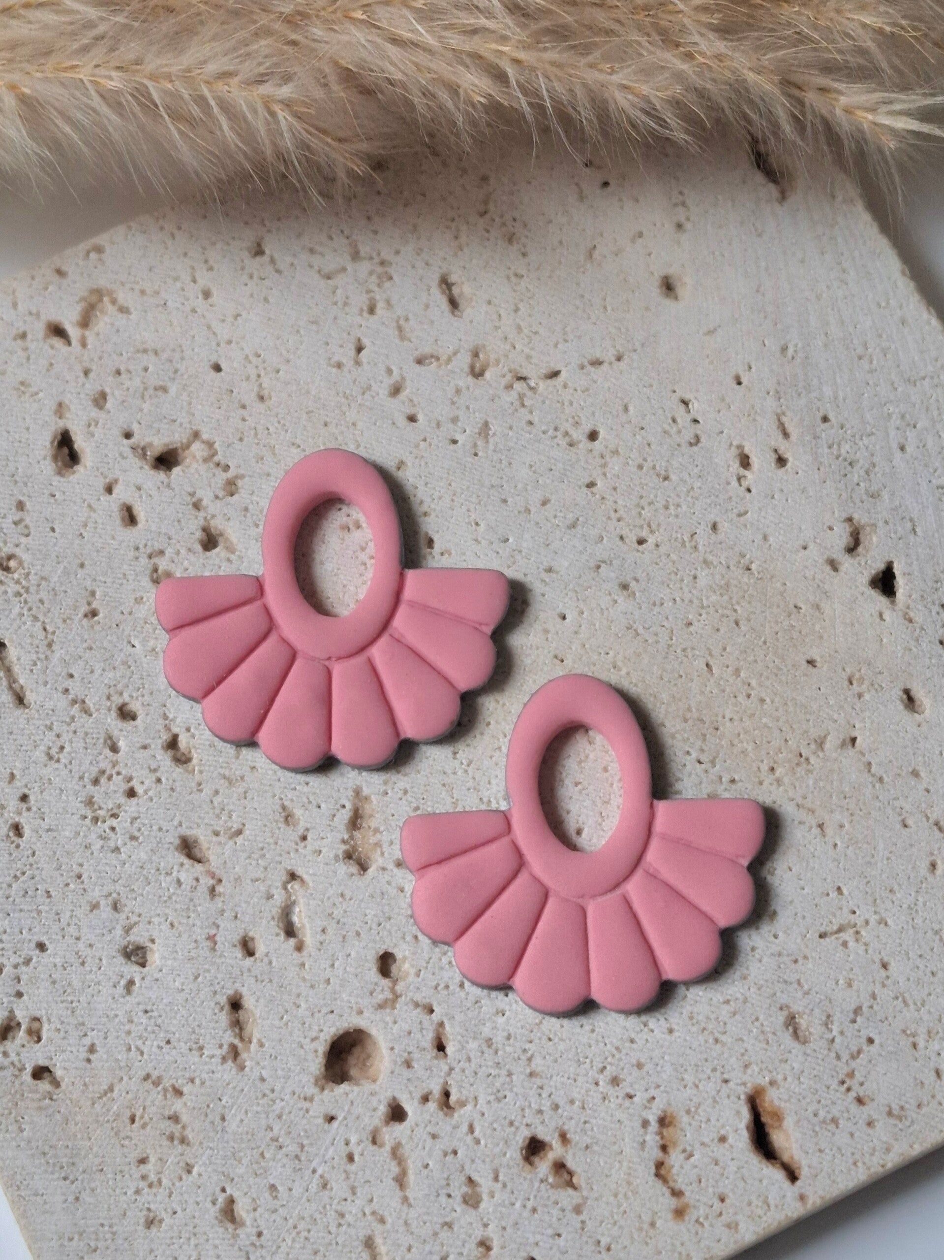Hanger - Roze met Zilveren Randje