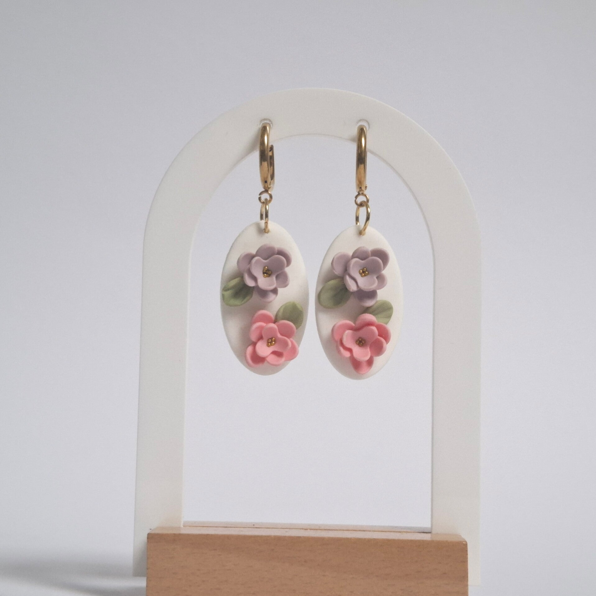 Hanger - Bloemen Paars/Roze