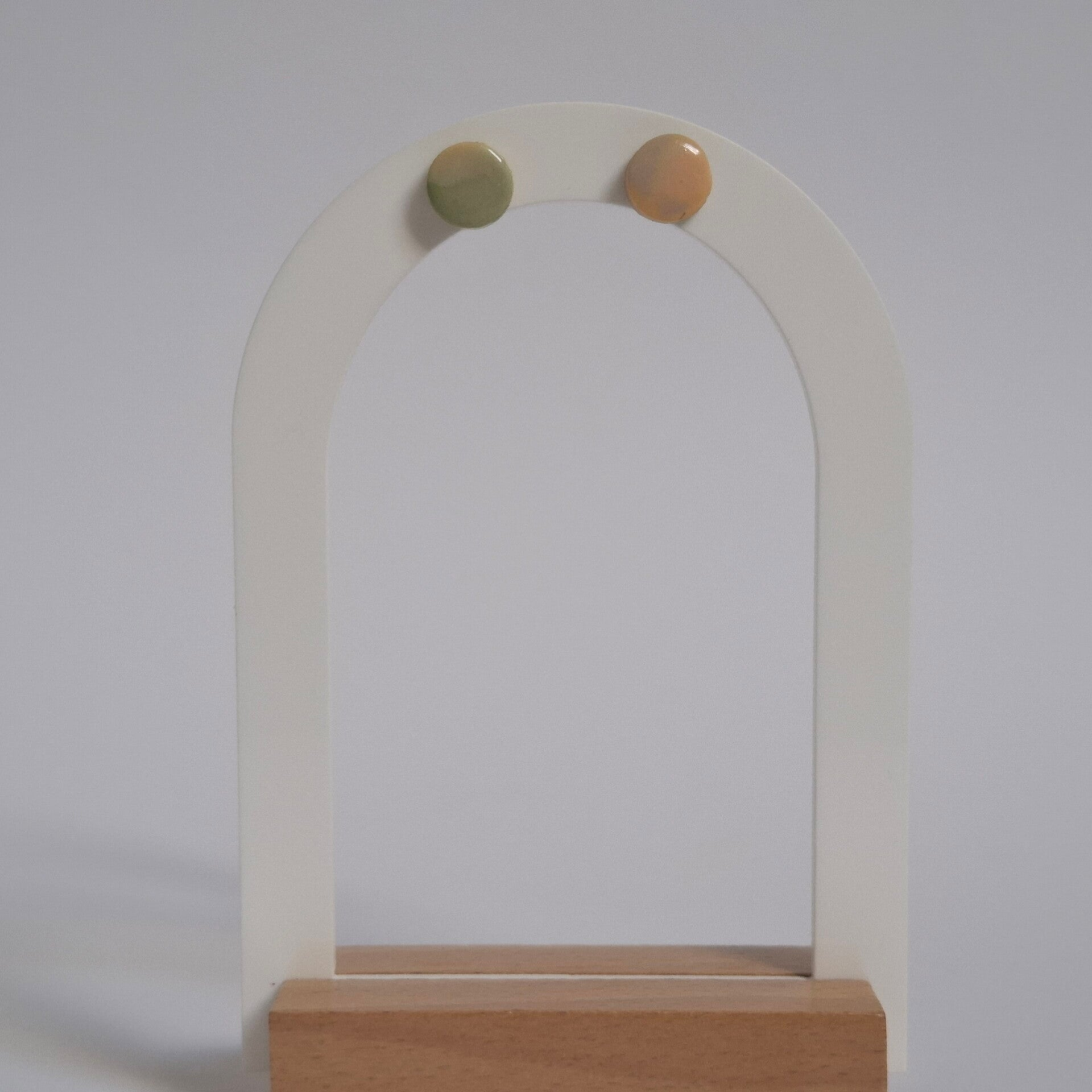 Knopje - Groen/Geel