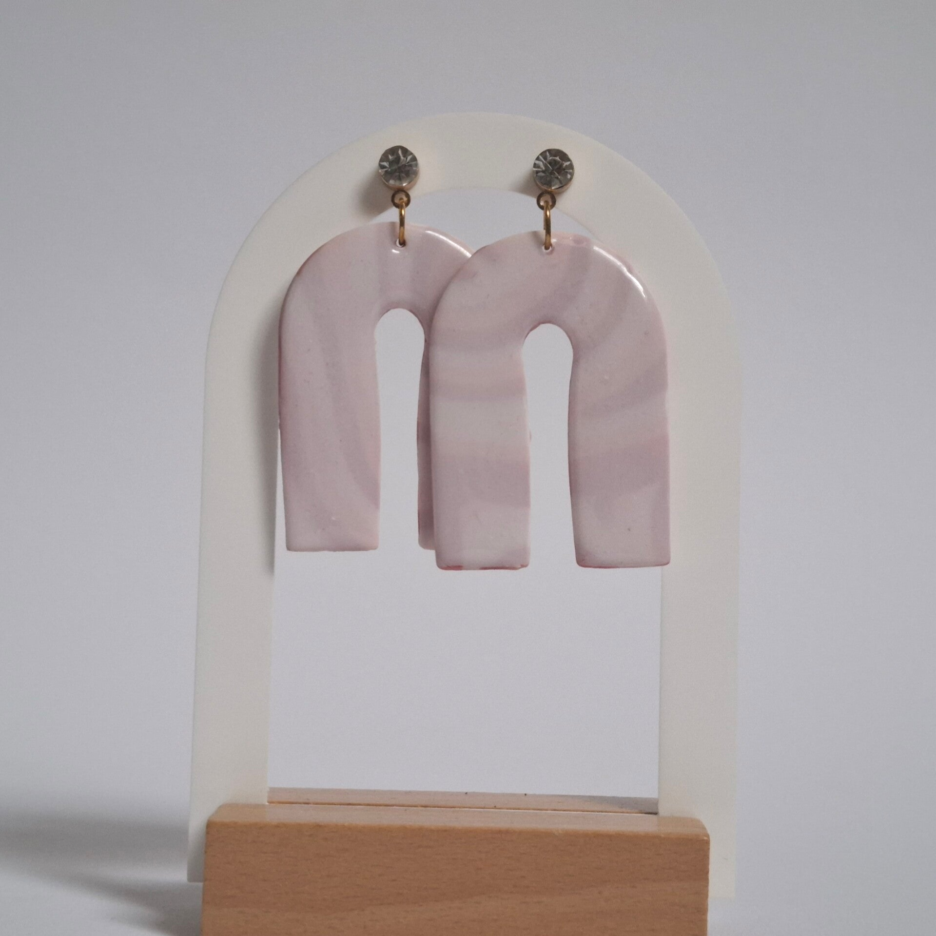 Hanger - Zachtroze/Wit