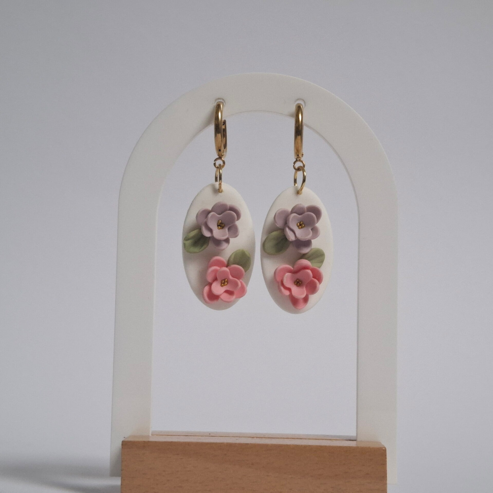 Hanger - Bloemen Paars/Roze