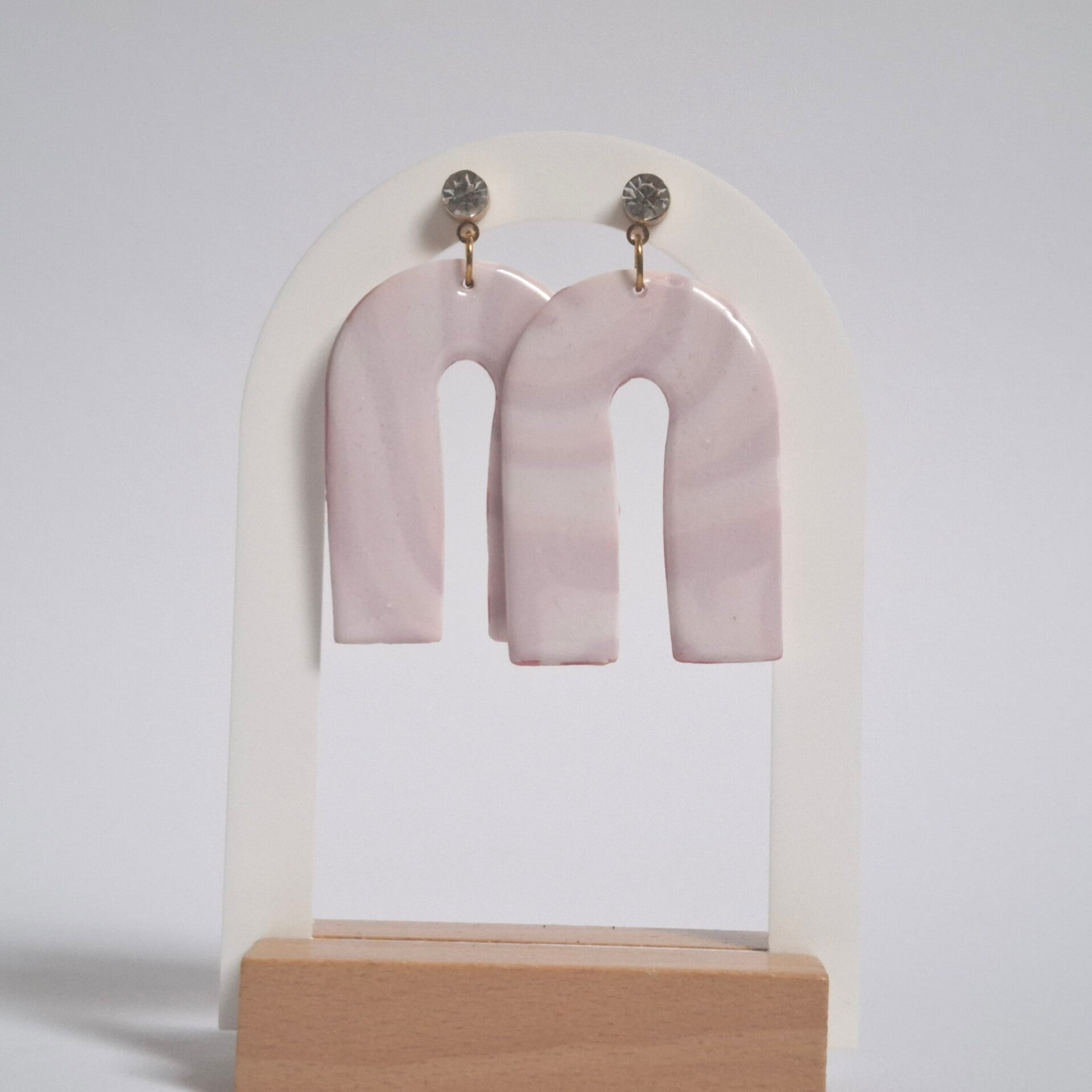Hanger - Zachtroze/Wit
