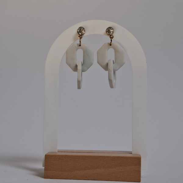 Hanger - Lichtblauw/Wit