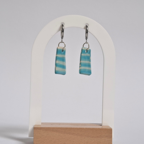 Hanger - Blauw/Wit