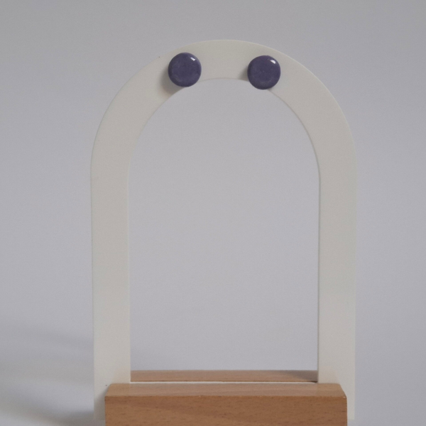 Knopje - Paarsblauw