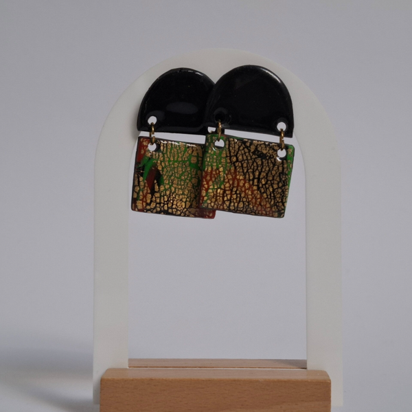 Hanger - Zwart/Rood/Groen/Goud