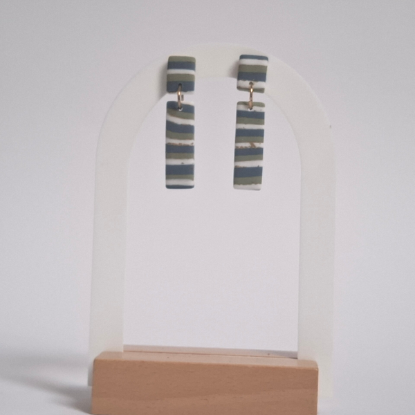 Hanger - Blauw/Groen/Wit/Goud
