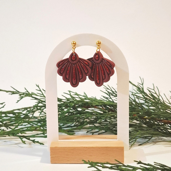 Hanger - Bordeaux Rood/Bruin/Glitter