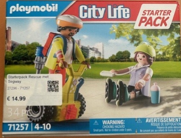 71257 Starterpack Rescue met segway