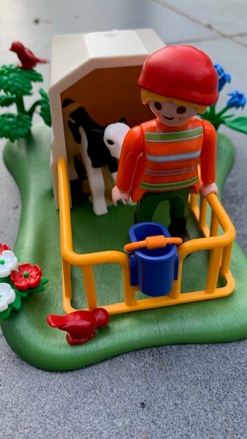 5124 boerinnetje met kalfje