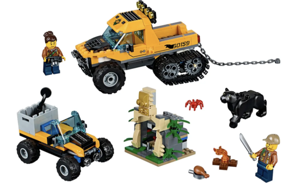 60159 Jungle missie met halfrupsvoertuig