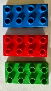 DUPLO blok 8 noppen