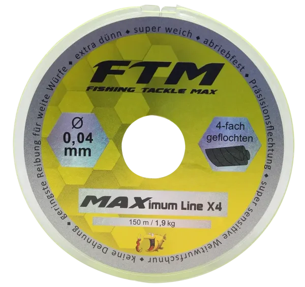 FTM gevlochten lijn MAXimum X4