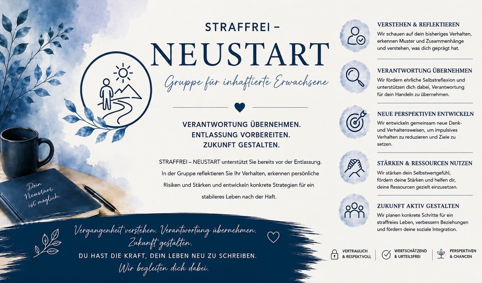 STRAFFEI - NEUSTART Gruppe für inhaftierte Erwachsene