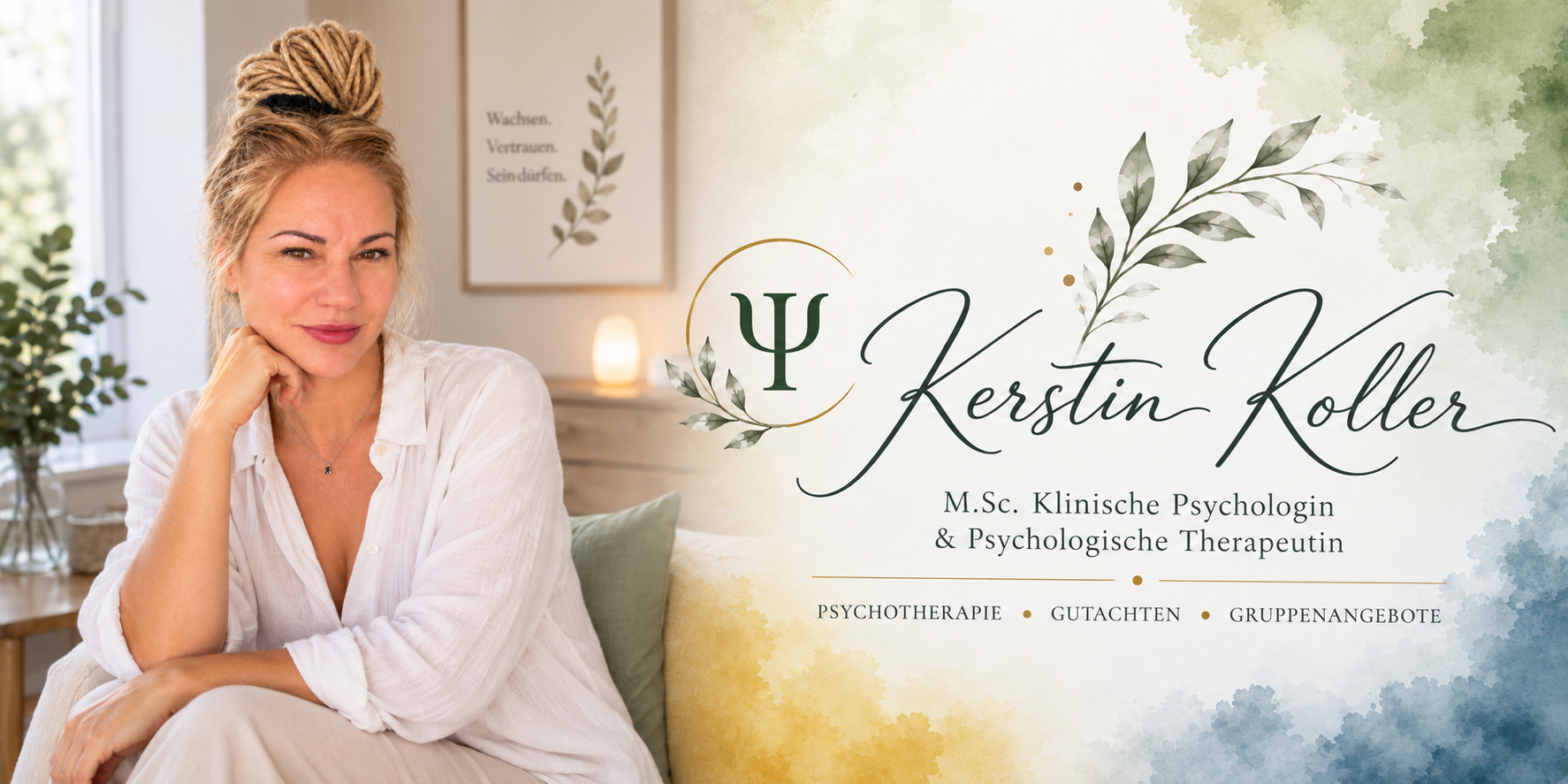Kerstin Koller, MSc, Klinische Psychologin und Psychologische Therapeutin – Psychotherapie, Gutachten und Gruppenangebote.
