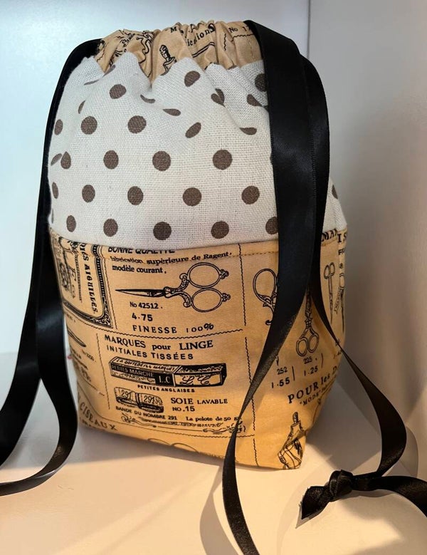 Vintage Vibes Project Bag