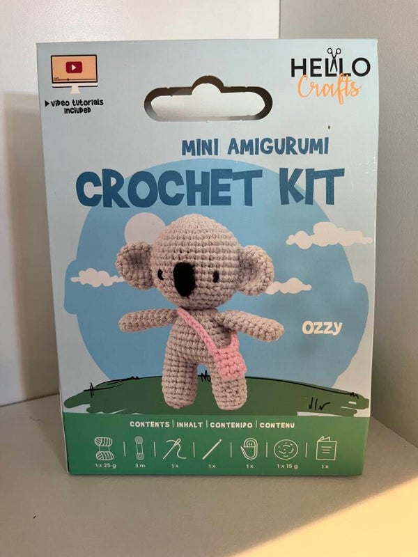 Mini Arigurumi Koala  Crochet Kit
