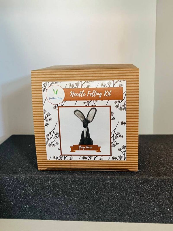 Hare Needle Felt Kit (with sponge)