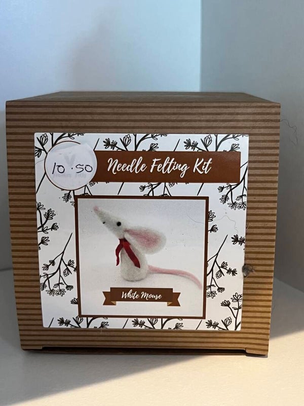Mouse NeedleFelting Kit (without sponge)
