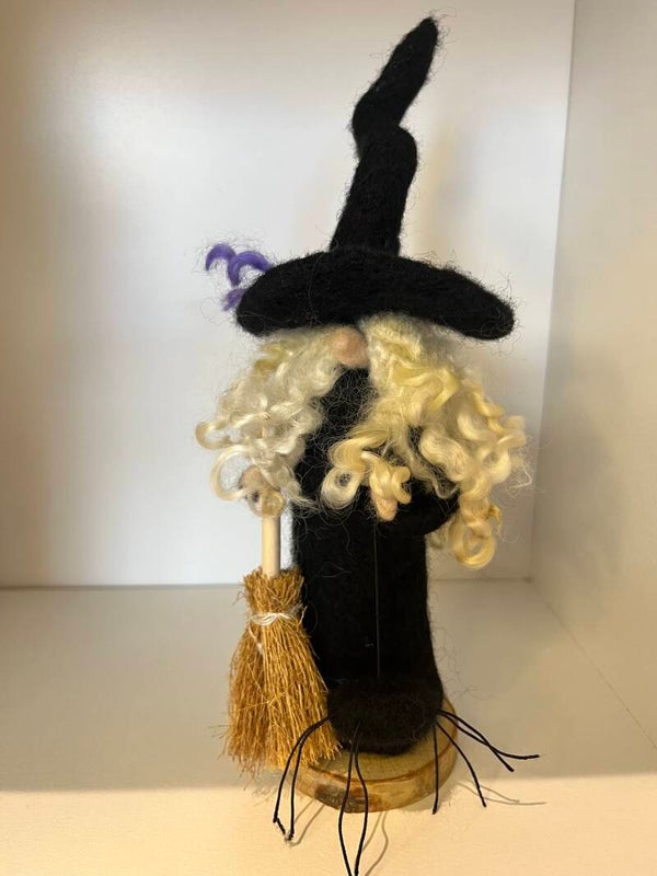 Artisan Needle Felt  Witch