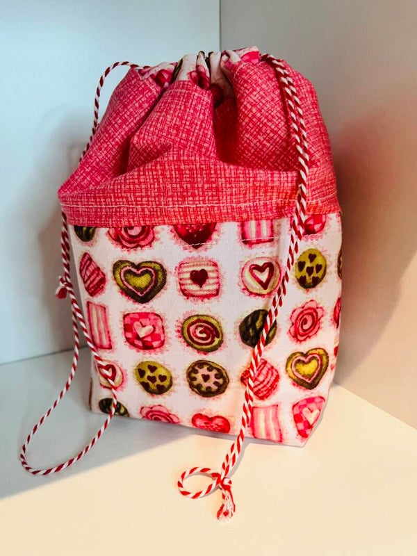 Drawstring Project Make-Up Cosmetic Bag