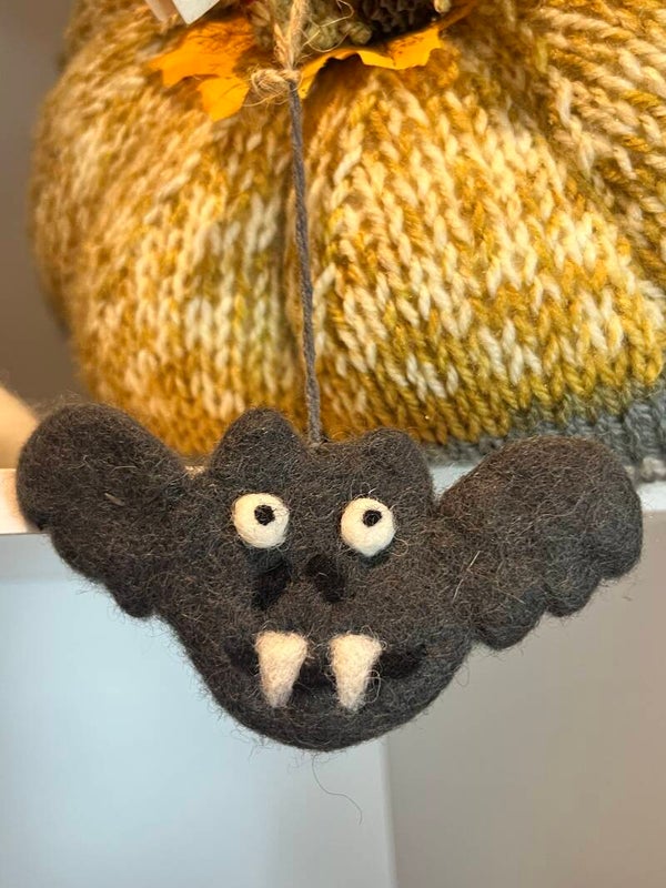 Needle Felt Bat