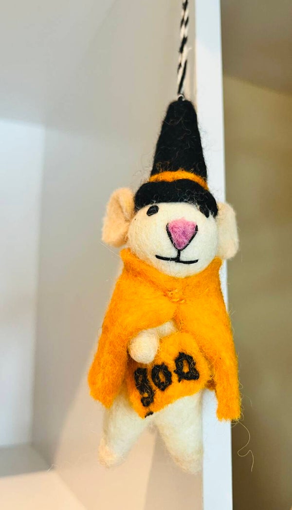 Halloween Hanging Boo Mouse