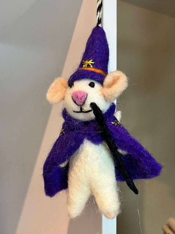 Halloween Wizard Mouse