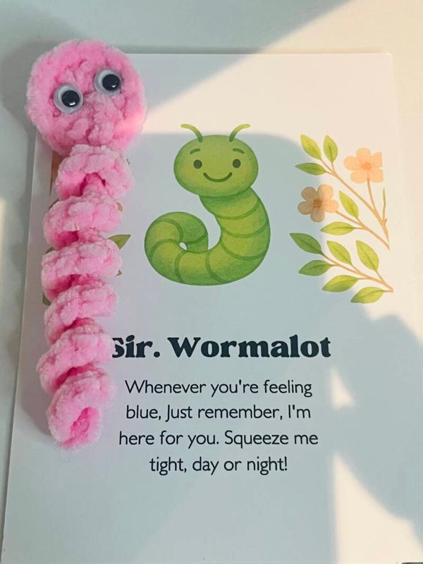Pink Worry Worm