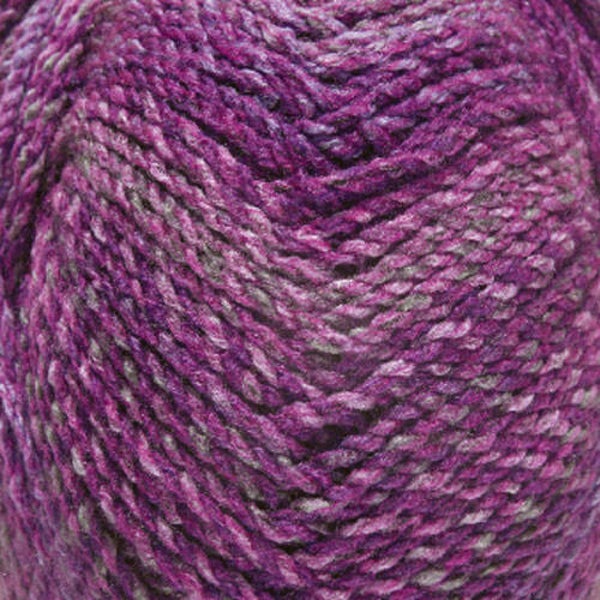MC34 Purple Mix Marble Chunky Wool 200g James Brett
