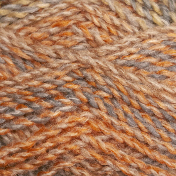 MC89 Peach Mix Marble Chunky Wool 200g James Brett