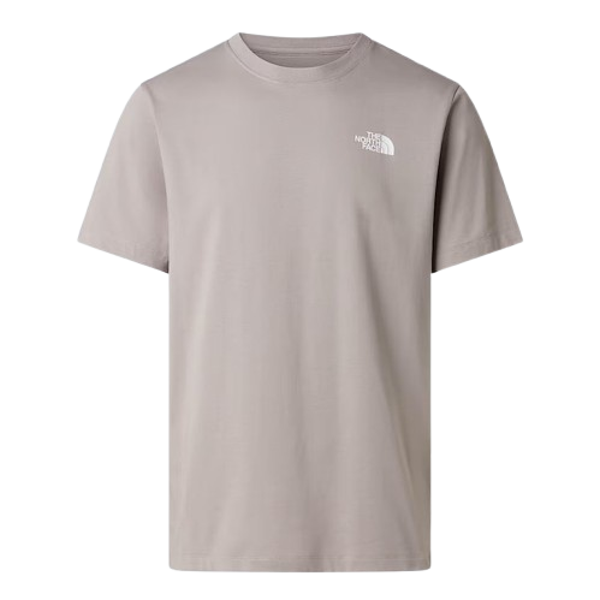 The North Face T-Shirt Evolution Half Dome Uomo Misto Cotone Beige Stone Slab