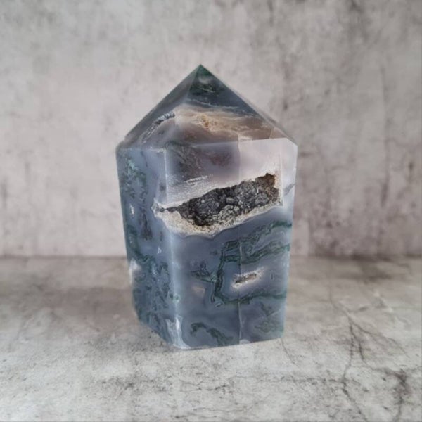 Blauwe Mosagaat punt 164g