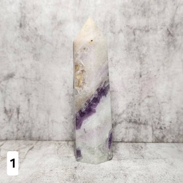 Chevron Amethist toren 103g