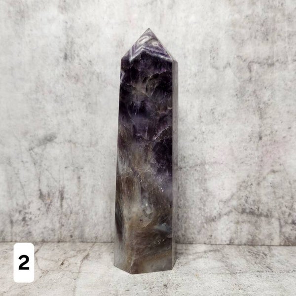Chevron Amethist toren 112g
