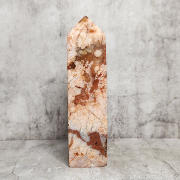 Rode Agaat obelisk 152g